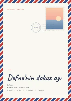 Airmail keepsake book cover