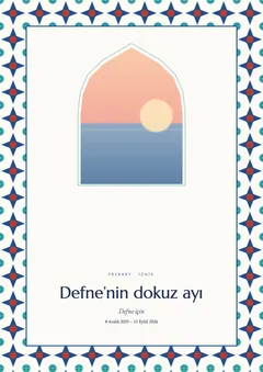 İznik Tiles keepsake book cover