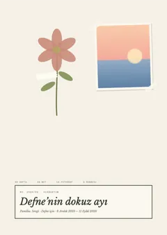 Herbarium keepsake book cover