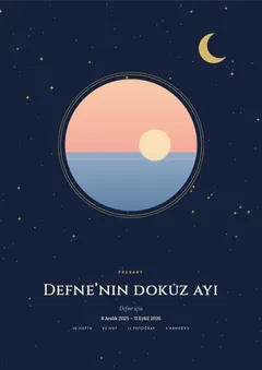 Midnight Blue keepsake book cover